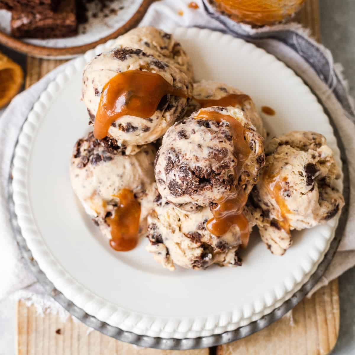 Whip Up Your Own Salted Caramel Brownie Ice Cream Fast